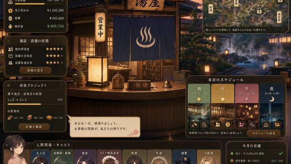 背德浴场 攻略要点 玩法截图 2