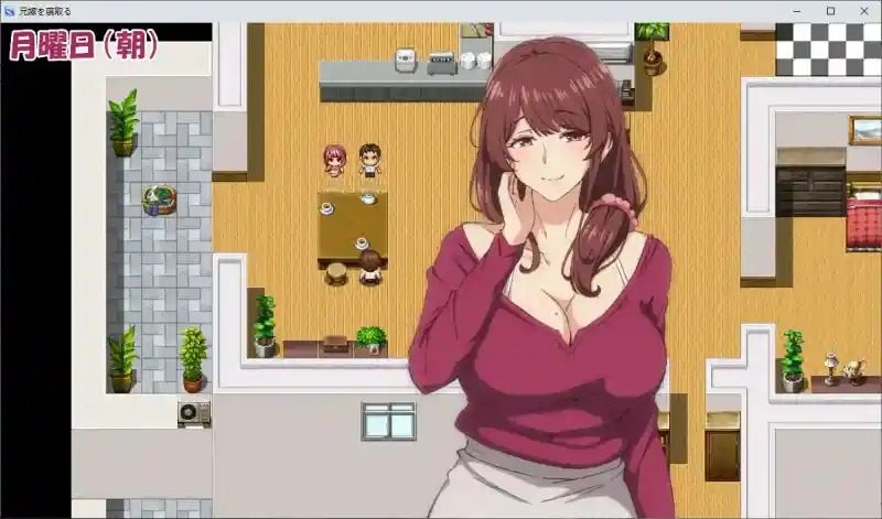 NTR兄妻~胁迫下嫂子沉沦的淫荡秘密 官方-失败 实机画面 实机截图